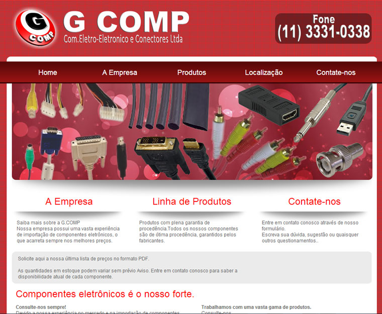 G.Comp Componentes Eletrônicos