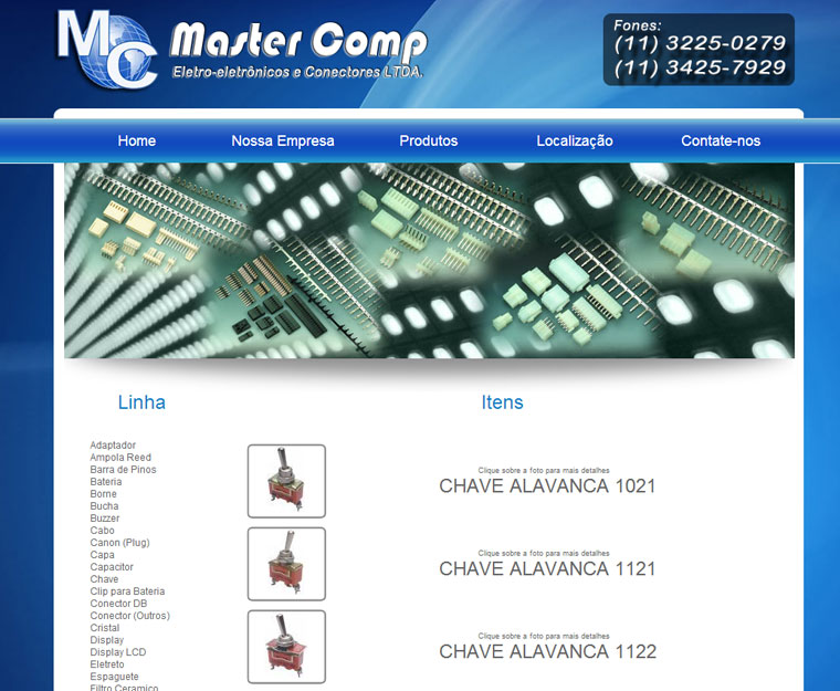 Master Comp Componentes Eletrônicos